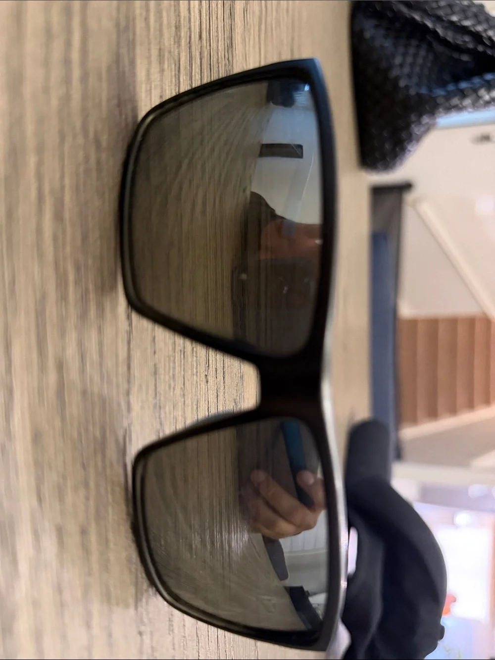 Costa Black Sunglasses Frame with Blue Accents